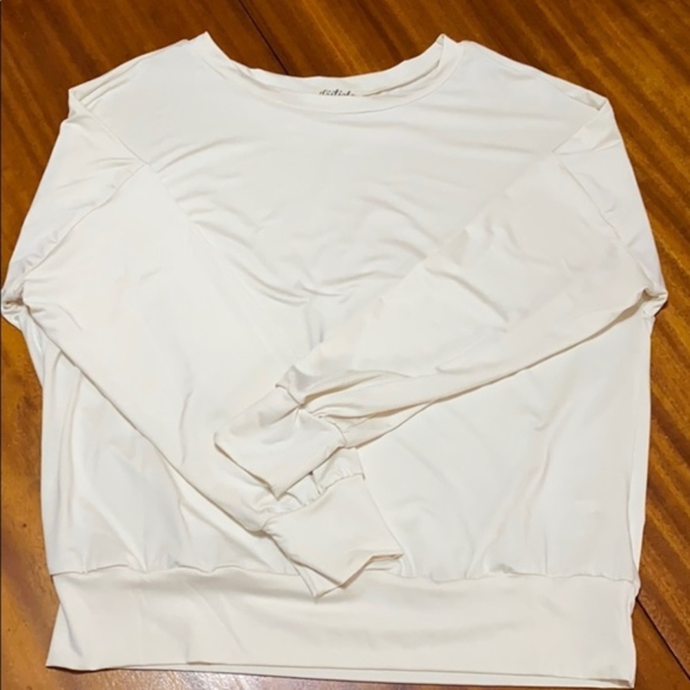 Soft Ivory Blouse Listicle Small